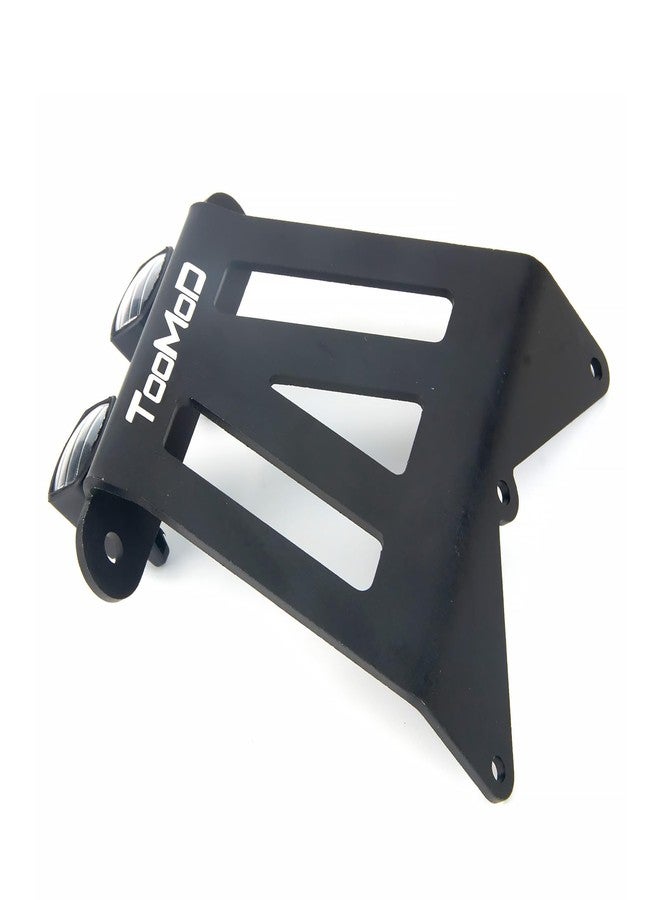 TOOMOD CW-01 Aluminum Front Skid Bumper with Square LED Lights for CW01 Tamiya Lunch Box Midnight Pumpkin Monster Grasshopper Hornet Chassis Upgrade Parts - Image 4